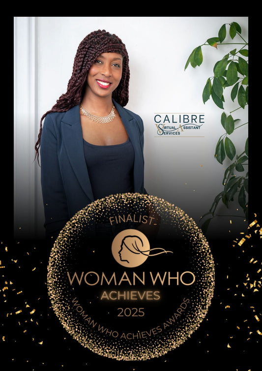 Calibre's Founder nominated once again for the Woman Who Achieves Awards